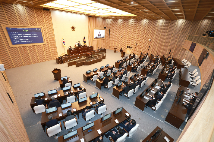 충북도의회 제공