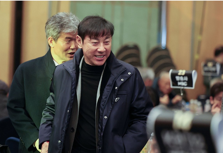 K리그 시상식에 참석한 신태용 전 울산 감독. 연합뉴스