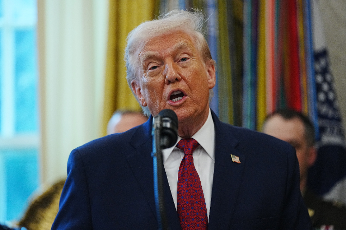 도널드 트럼프 미국 대통령. 연합뉴스