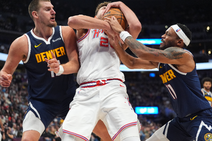 휴스턴 로키츠-덴버 너기츠전. 연합뉴스