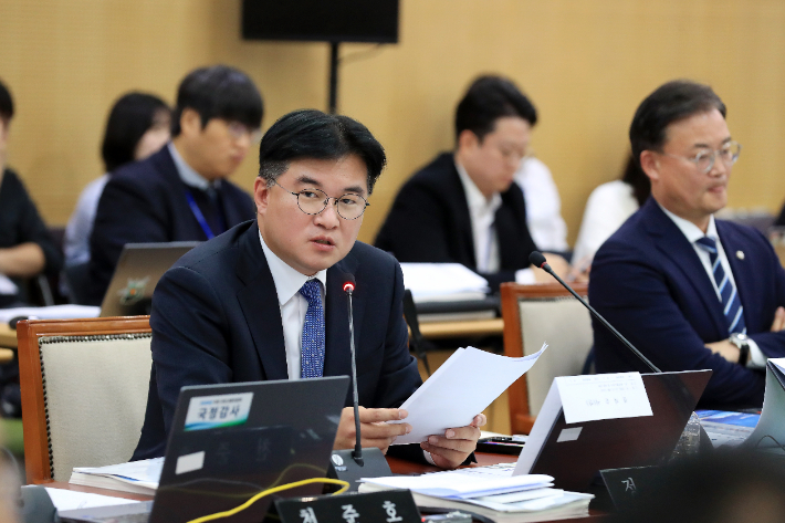 정준호 국회의원 의정 활동 모습. 정 의원실 제공