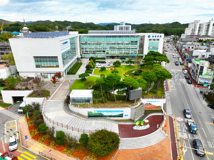 전남 보성군청 전경. 보성군 제공