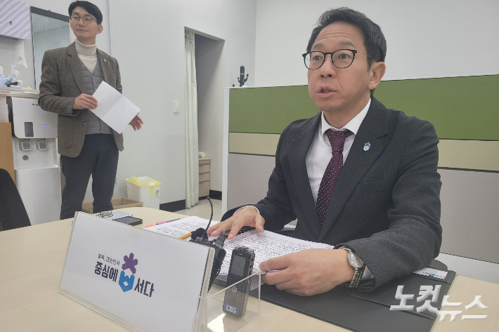 충북도 이방무 기조실장. 박현호 기자