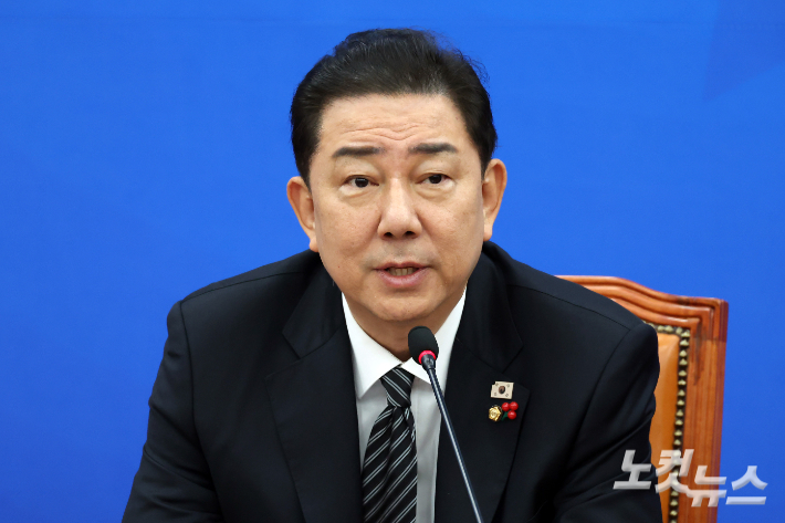 더불어민주당 김병기 원내대표. 윤창원 기자