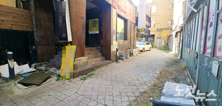 청주 관아지 옛길. 임성민 기자