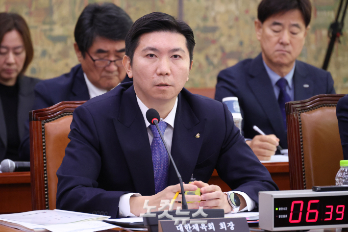 대한체육회 유승민 회장. 윤창원 기자