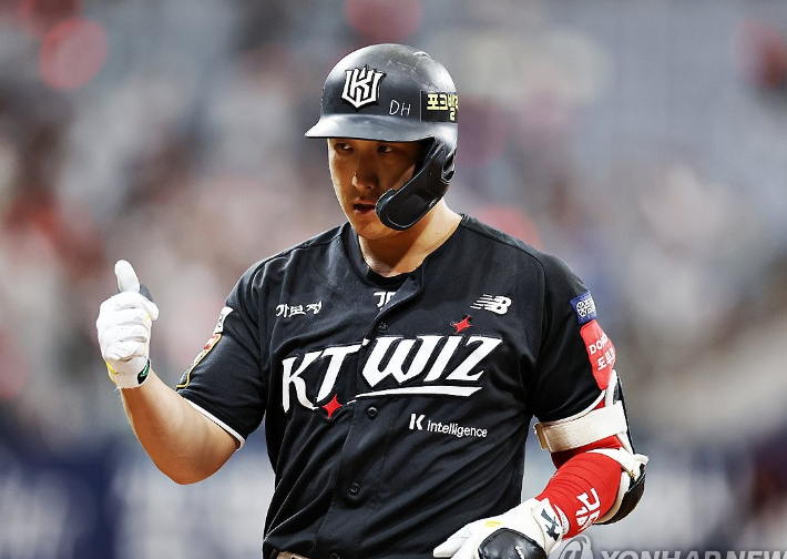 올해로 현역에서 은퇴하는 kt 내야수 황재균. 연합뉴스
