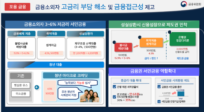 금융위원회 업무보고 자료. 금융위원회 제공