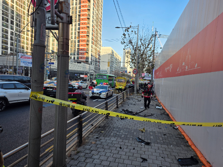 사고 현장. 서울소방재난본부 제공