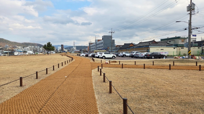 경주시 성동동 전랑지 전경. 경주시 제공