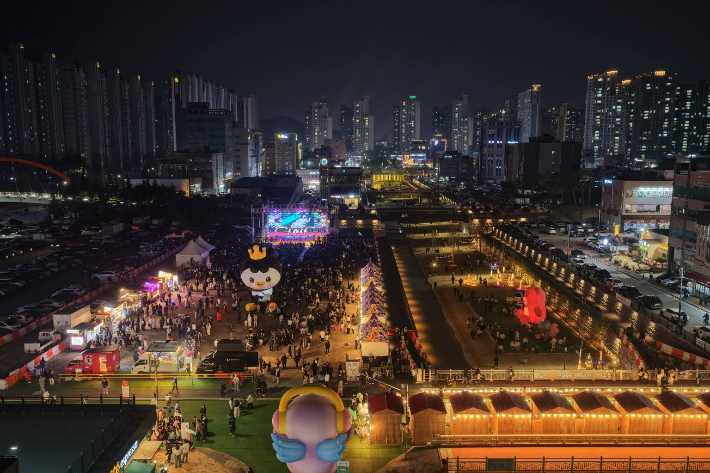 '도심 해방로드, 주말의 광장' 피날레 행사. 순천시 제공