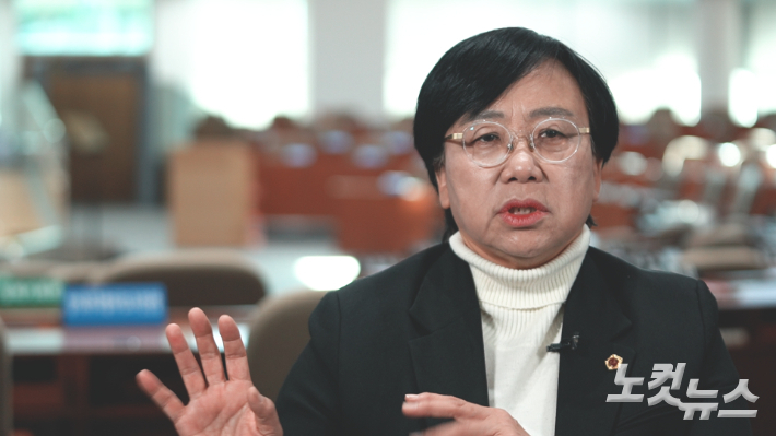 경기도의회 문화체육관광위원회 부위원장 조미자 의원(더불어민주당, 남양주3). 박철웅 PD