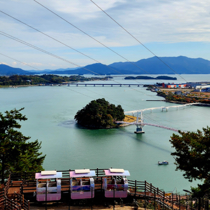 섬진강 별빛 스카이 짚라인. 광양시 제공 