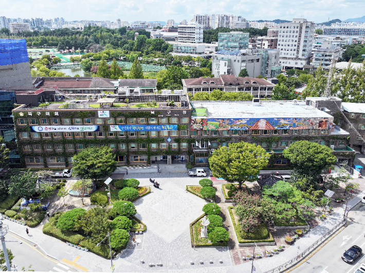 광주 북구청사. 광주 북구 제공