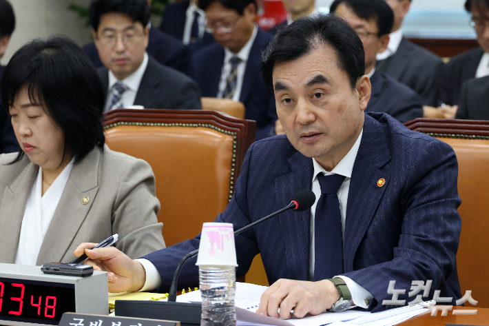 안규백 국방부 장관. 윤창원 기자