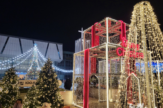 크리스마스빌리지 야경