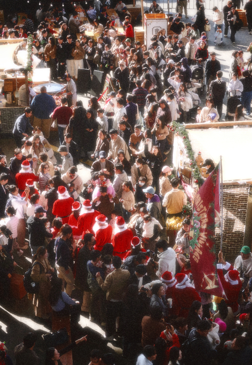 크리스마스 빌리지 부산. 영화의전당 제공