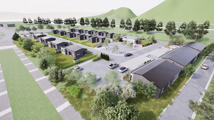 농촌보금자리 조성사업 조감도. 삼척시 제공