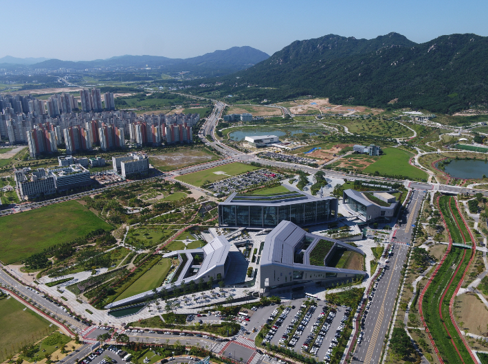 홍성·예산 내포신도시 전경. 충남도 제공