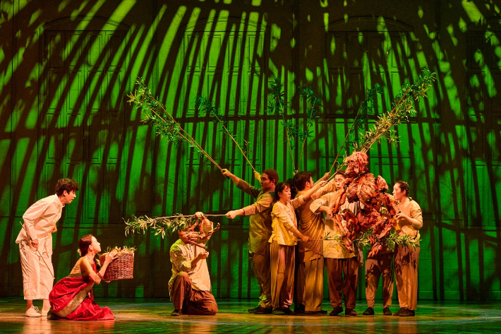 박정민의 '라이프 오브 파이' 공연 장면. 에스앤코 제공