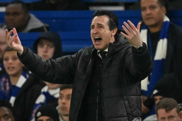 애스턴 빌라 에메리 감독. 연합뉴스 