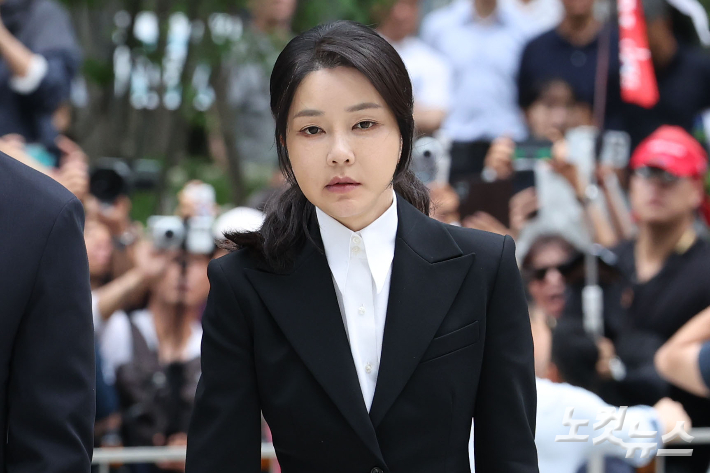 윤석열 전 대통령 부인 김건희 씨. 류영주 기자