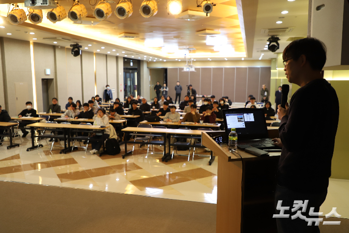 포스텍 노준석 교수. 박정노 기자