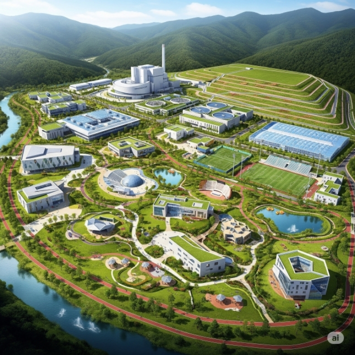 포항에코빌리지 조감도. 포항시 제공