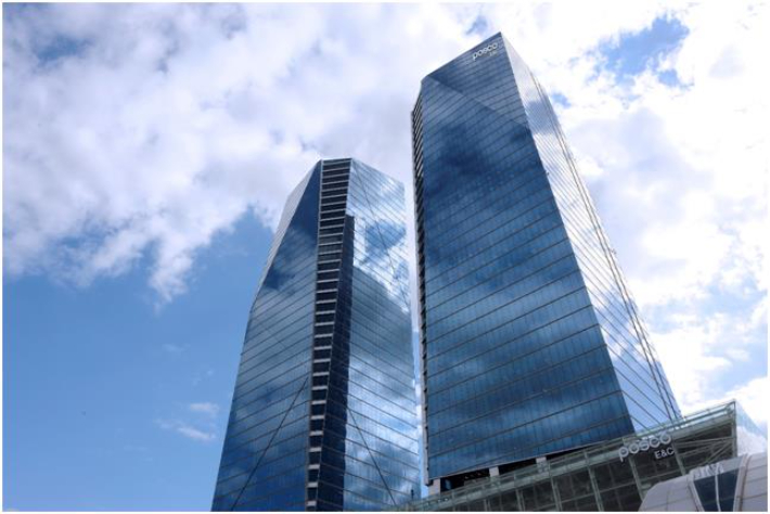 포스코이앤씨 송도사옥. 연합뉴스