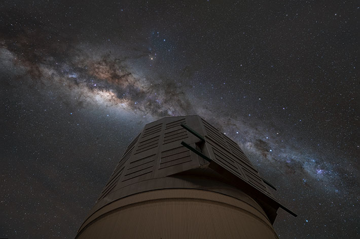 베라루빈천문대(Vera C. Rubin Observatory). RubinObs/NSF/DOE/NOIRLab/SLAC/AU