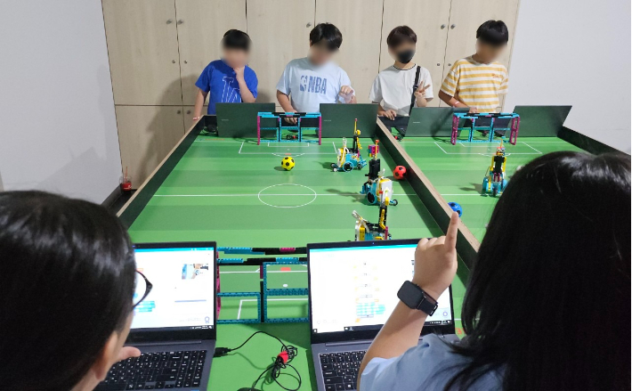 겨울방학 특별프로그램 디지털헬스. 경남교육청 제공