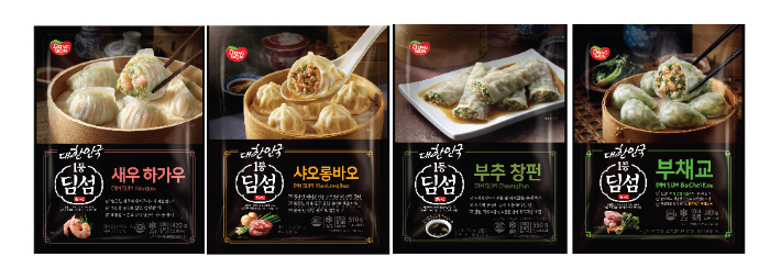 동원F&B 딤섬 4종. 동원F&B 제공