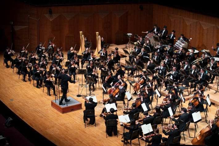 강릉시립교향악단. 강릉시 제공