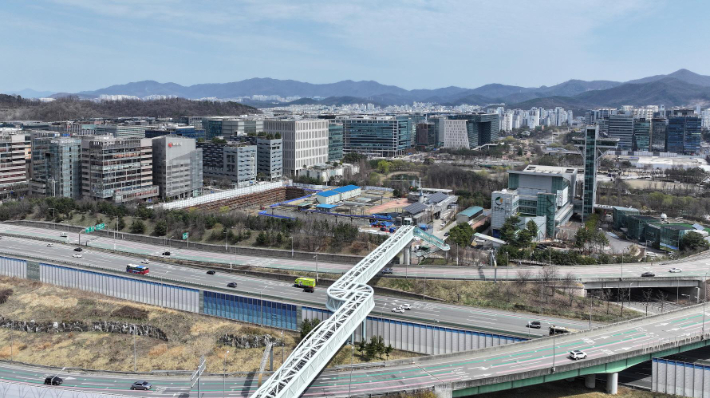 판교테크노밸리 전경. 성남시 제공