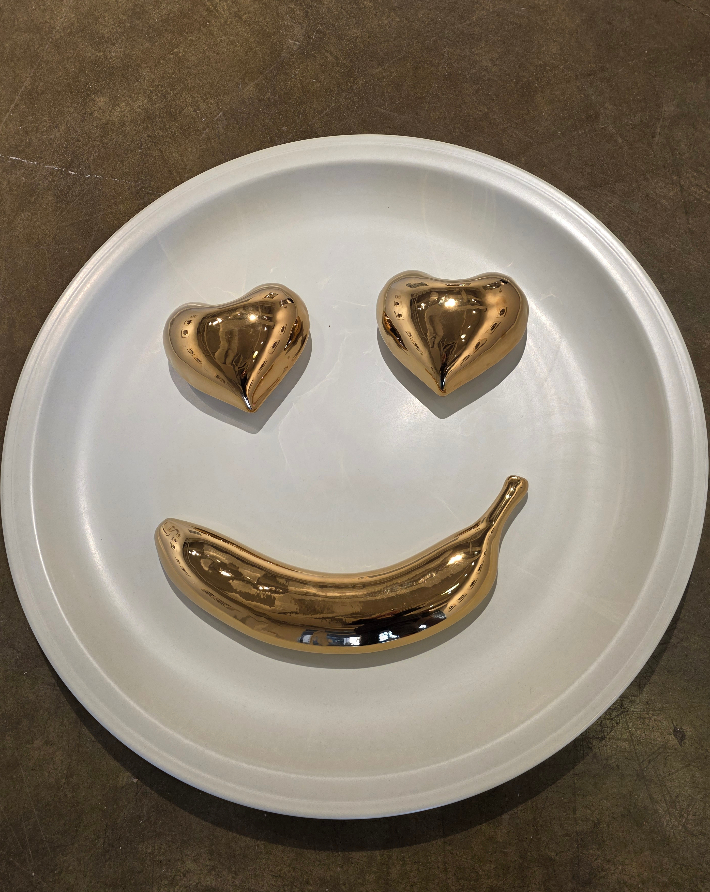 빈성은, 'Smile', 세라믹, 혼합재료, Dia 97.5(2025). 곽인숙 기자