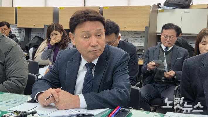 강임준 군산시장이 2일 신년 기자회견을 통해 시군 통합 필요성을 말했다. 도상진 기자