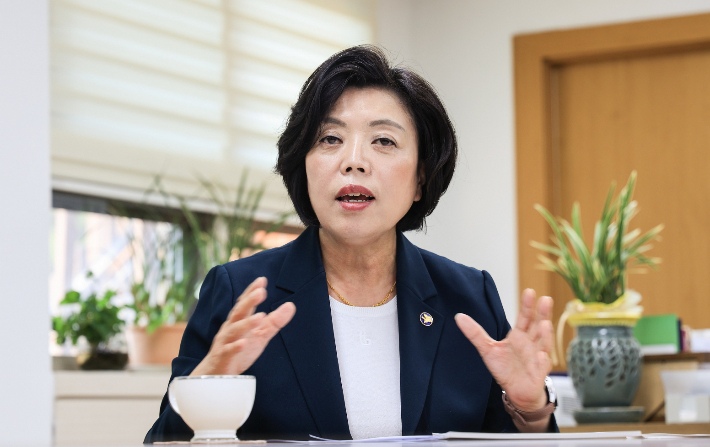 신계용 과천시장 모습. 과천시 제공