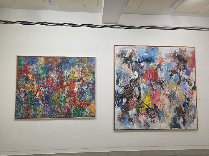 프랑스 출신으로 지난해 세상을 떠난 작가 장-마리 해슬리(1939~2024)의 예술 세계를 총체적으로 조망하는 회고전 '그린다는 건 말야 : 장-마리 해슬리'전이 서울 종로구 성곡미술관 1관에서 18일까지 열린다. 곽인숙 기자