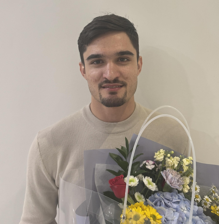 한국전력이 영입한 대체 아시아쿼터 무사웰 칸. 한국전력 배구단 제공