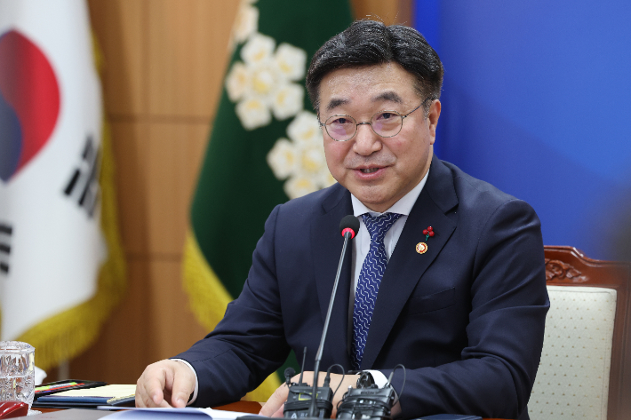 윤호중 행정안전부 장관. 연합뉴스