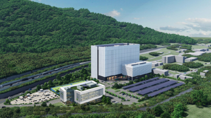 창원 성산구 국가산단에 들어서는 데이터센터 조감도. 창원시 제공