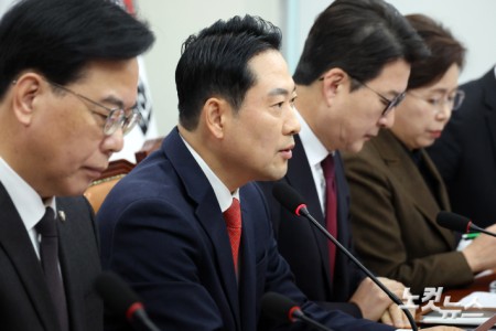 장동혁 대표, 최고위원회의 발언