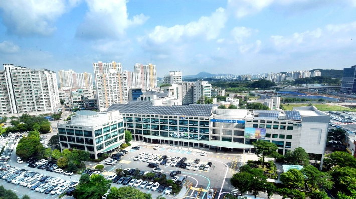 시흥시청사 전경. 시흥시 제공