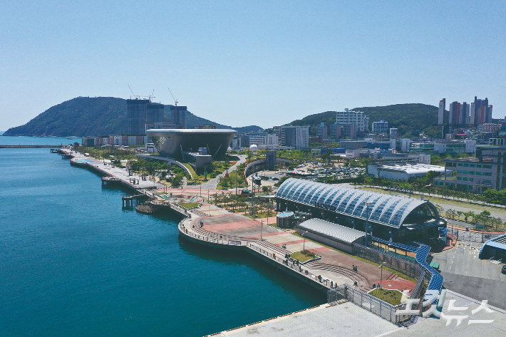부산항 영도 크루즈터미널. 부산항만공사 제공