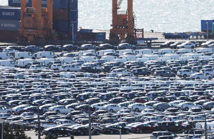 자동차 수출도 역대 최대 실적. 연합뉴스