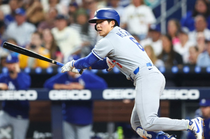 LA 다저스 김혜성. 연합뉴스