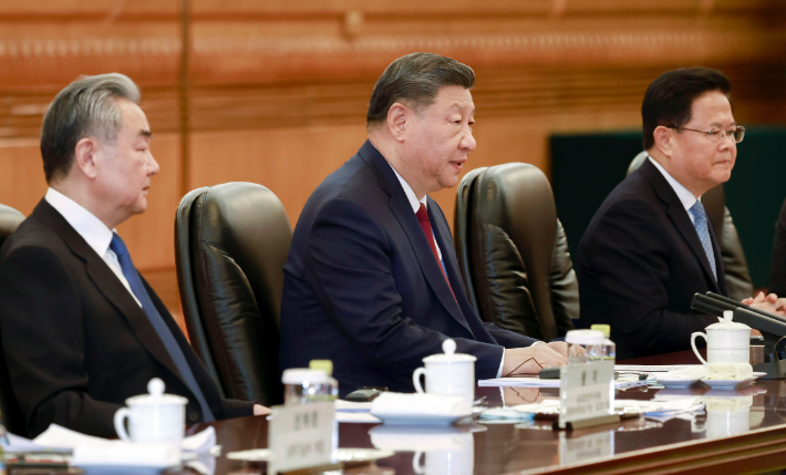 시진핑 주석, 한-중 정상회담 발언. 연합뉴스