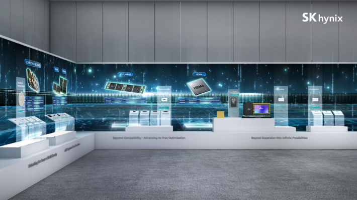 CES2026 SK하이닉스 전시 조감도. SK하이닉스 제공