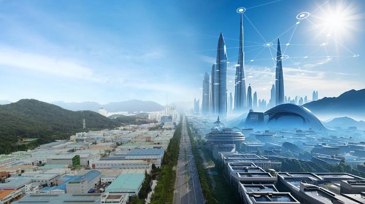 창원국가산단 현재와 미래. 창원시 제공 