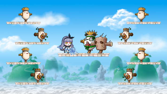 신규 콘텐츠 '길드 수련장'. 넥슨 제공